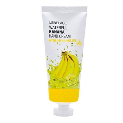 Крем для рук с экстрактом банана Waterful Banana Hand Cream, Lebelage 100 мл