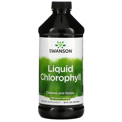 Swanson Liquid Chlorophyll 100 mg 16 fl oz