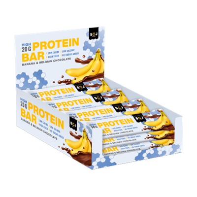 SOJ Протеиновый батончик "PROTEIN BAR" 40% protein (20 шт в уп) 50 г