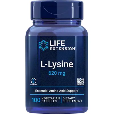 Life Extension L-Lysine 620 mg