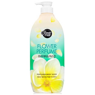 Гель для душа Жасмин Aekyung Shower Mate Flower Perfume Yellow Flower, Kerasys 900 г