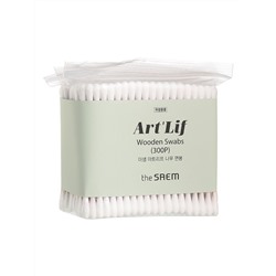 Палочки ватные Art'Lif Wooden Swabs, THE SAEM, 300 шт.