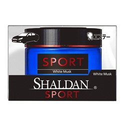 Гелевый ароматизатор для салона автомобиля с ароматом белого мускуса Shaldan Sport White Musk, ST  39 мл