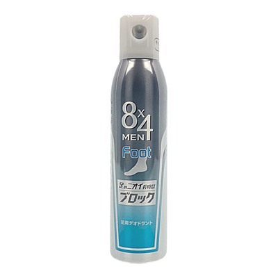 Дезодорант-антиперспирант для мужчин спрей для ног, 8x4 Men FOOT SPRAY Clean&Refresh, KAO, 135 г