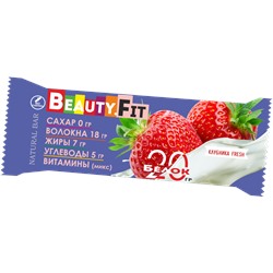 BeautyFit Натуральные низкоуглеводные батончики с протеином (13шт в уп) Штучно 60 г