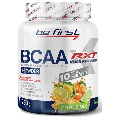 Be First BCAA RXT powder 230 г