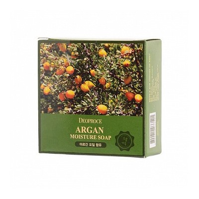 Мыло с аргановым маслом Soap Argan, DEOPROCE   100 г