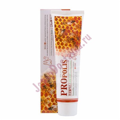 Зубная паста с прополисом (маточное молочко) Natural Bee Propolis Toothpaste, HANIL CHEMICAL 180 г