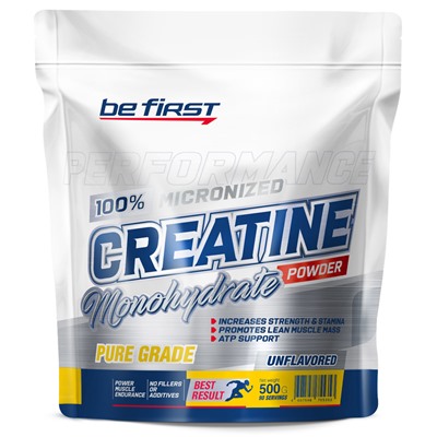 Be First Creatine powder (пакет) 500 г