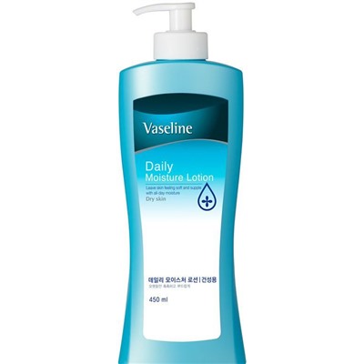 Увлажняющий лосьон для тела для ежедневного использования Vaseline Daily Moisture Lotion, KERASYS   450 мл