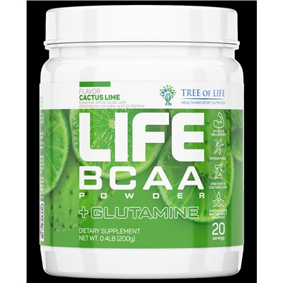 Tree of Life LIFE BCAA+Glutamine 200 г