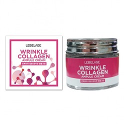 Крем для лица антивозрастной ампульный AMPULE CREAM_WRINKLE COLLAGEN, LEBELAGE, 70 мл