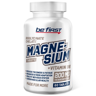 Be First Magnesium bisglycinate chelate + B6