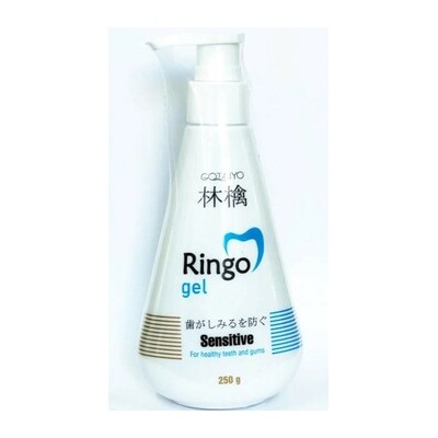 Зубная паста гелевая отбеливающая Sensitive, Ringo Gel, 250 г, с помпой-дозатором