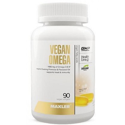 Maxler Omega 3-6-9 vegan with Evening Primrose