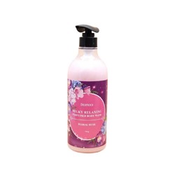 Гель для душа MILKY RELAXING BODY WASH FLORAL MUSK, DEOPROCE, 750 г