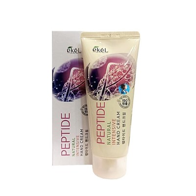 Интенсивный крем для рук с пептидами Hand Cream Intensive Peptide, Ekel 100 мл