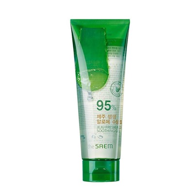 Гель с алоэ универсальный увлажняющий  Jeju Fresh Aloe Soothing Gel 99, THE SAEM, 250 мл