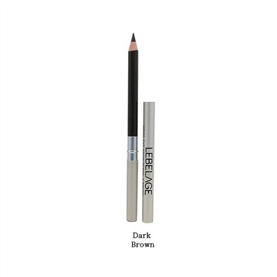 Карандаш для бровей с щеточкой (черный) Wood Eyebrow Pencil Black, Lebelage 7 г