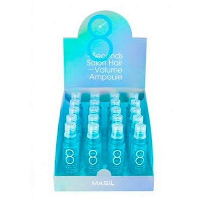 Сыворотка для волос 8 SECONDS SALON HAIR VOLUME AMPOULE, MASIL, 15 мл*20 шт.