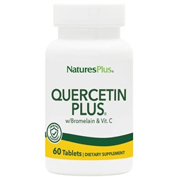 Nature's Plus QUERCETIN + VIT C BROMELAIN TAB 60