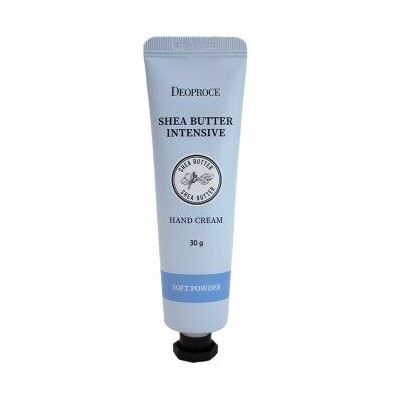 Крем  для рук с маслом ши и запахом свежести SHEA BUTTER INTENSIVE HAND CREAM SOFT POWDER, DEOPROCE, 30 г