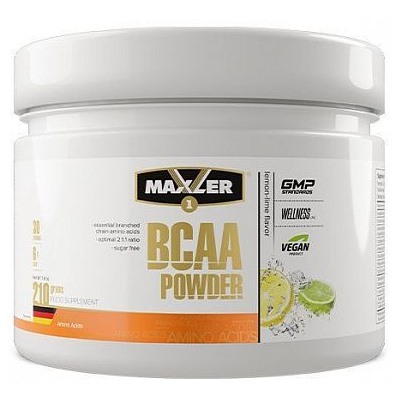 Maxler BCAA Powder 2:1:1 Sugar Free 210 г