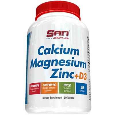 SAN Calcium Magnesium Zinc + Vit D3