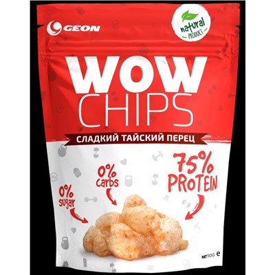 GEON WOW Protein Chips 30 г