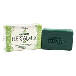 Мыло косметическое с кокосовым маслом Herbalmix, Aasha Herbals, 75 г