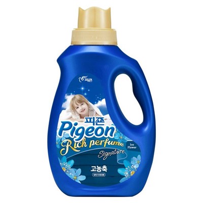 Кондиционер для белья Rich Perfume Signature Hi-Enriched Fabric Softener Ice Flower, PIGEON   2000 мл