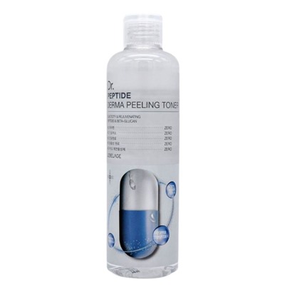 Увлажняющий тонер с пептидами Dr. Peptide Derma Peeling Toner, Lebelage 310 мл