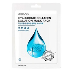 Маска-салфетка для лица с коллагеном COLLAGEN NATURAL MASK, Lebelage 25 г