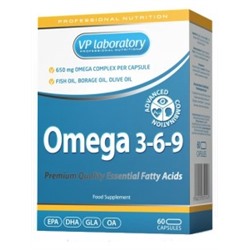 VP Laboratory Omega 3-6-9 60 капс