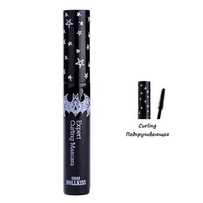 Чёрная тушь для подкручивания ресниц с карнаубским воском Urban Dollkiss Black Devil Expert Curling Mascara, BAVIPHAT   10 мл