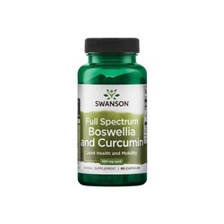 Swanson Full Spec Boswellia&Curcumin