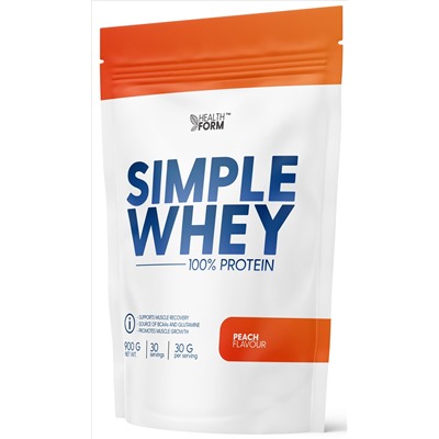 Health Form Whey Simple (пакет) 900 г