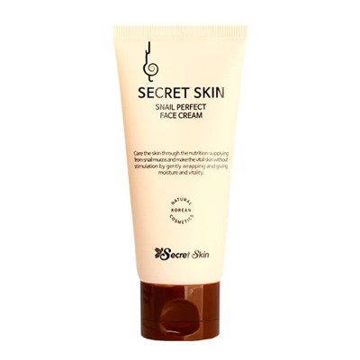 Крем для лица с экстрактом улитки и фактором роста Snail+EGF Perfect Face Cream, SECRET SKIN   50 мл