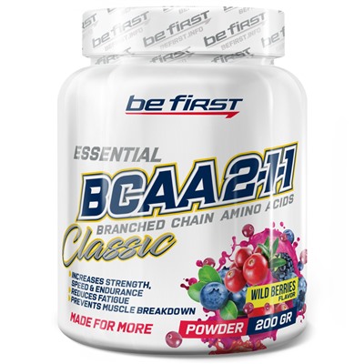 Be First BCAA 2:1:1 CLASSIC powder 200 г