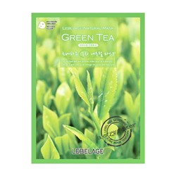 Увлажняющая тканевая маска с экстрактом зеленого чая Green Tea Natural Mask, LEBELAGE   25 г