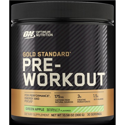 Optimum Nutrition Gold Standard PRE-Workout (30 serv) 300 г