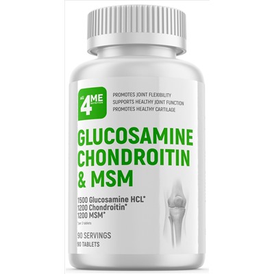 4Me Nutrition Glucosamine Chondroitin & MSM