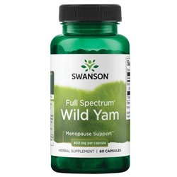 Swanson Full Spectrum Wild Yam 400 mg