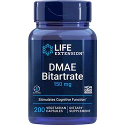 Life Extension DMAE Bitartrate 150 mg