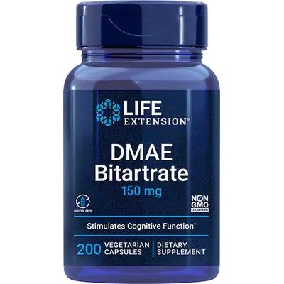 Life Extension DMAE Bitartrate 150 mg