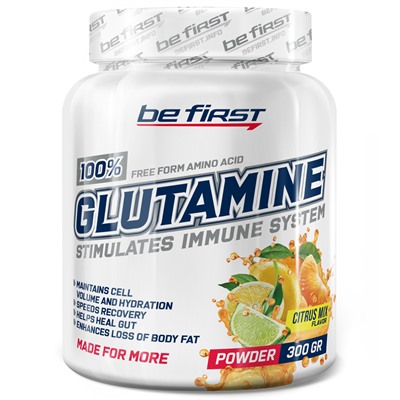 Be First Glutamine powder 300 г