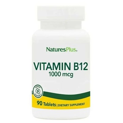 Nature's Plus VITAMIN B-12 1,000 MCG TAB 90