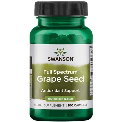 Swanson Full Spec Grape Seed 380 mg