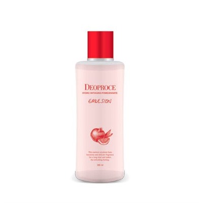 Антивозрастной тонер для лица с экстрактом граната Hydro Anti-Aging Pomegranate Toner, DEOPROCE   380 мл