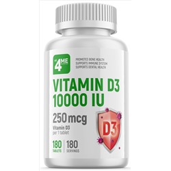 4Me Nutrition Vitamin D3 10000 IU